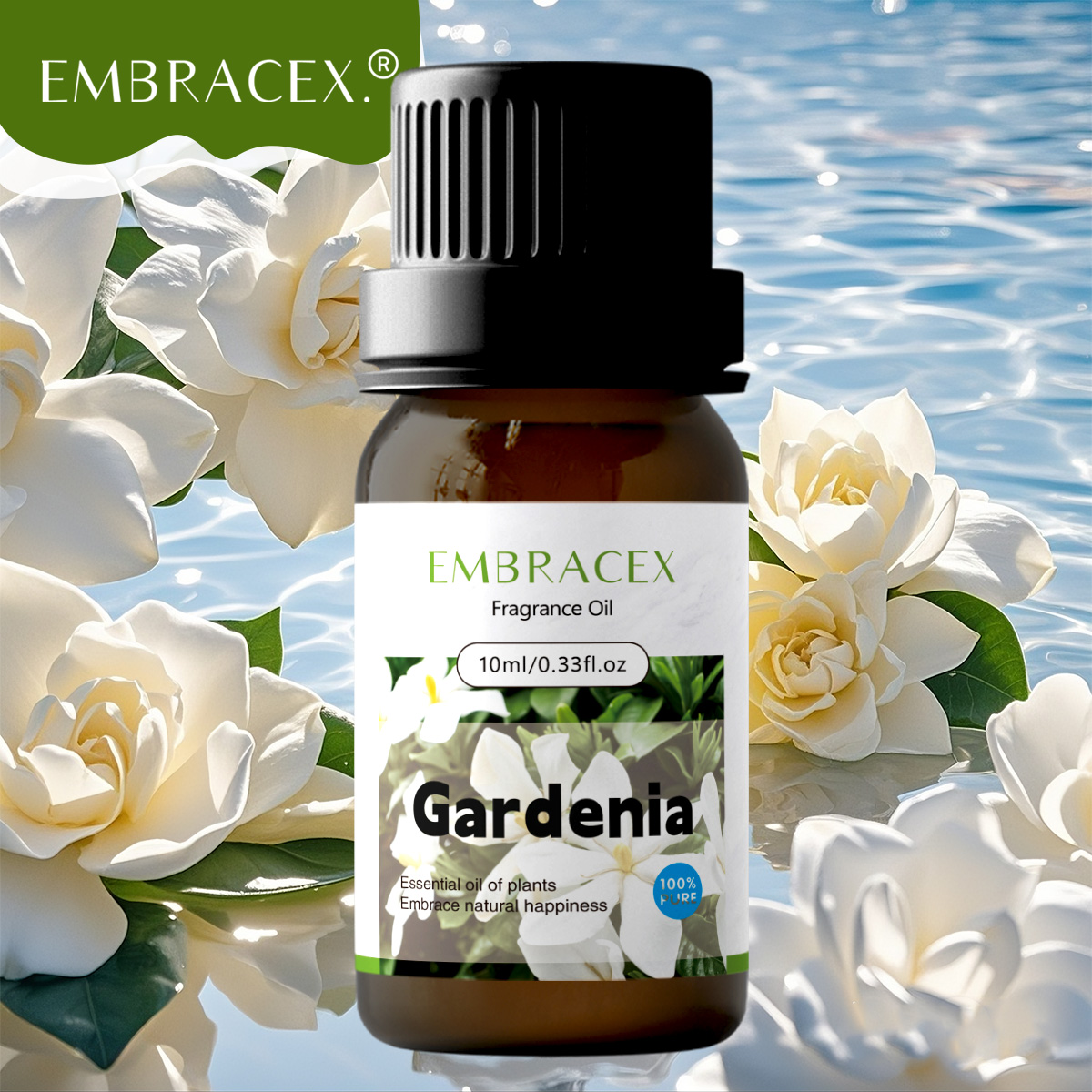 Soap Making Ingredient - 10ml Gardenia Essential Oil Massage Oils