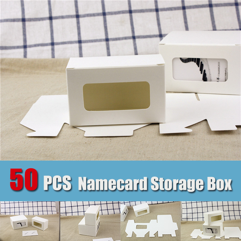 Kraft Soap Label - 50 PCS Business Cards Packaging Box