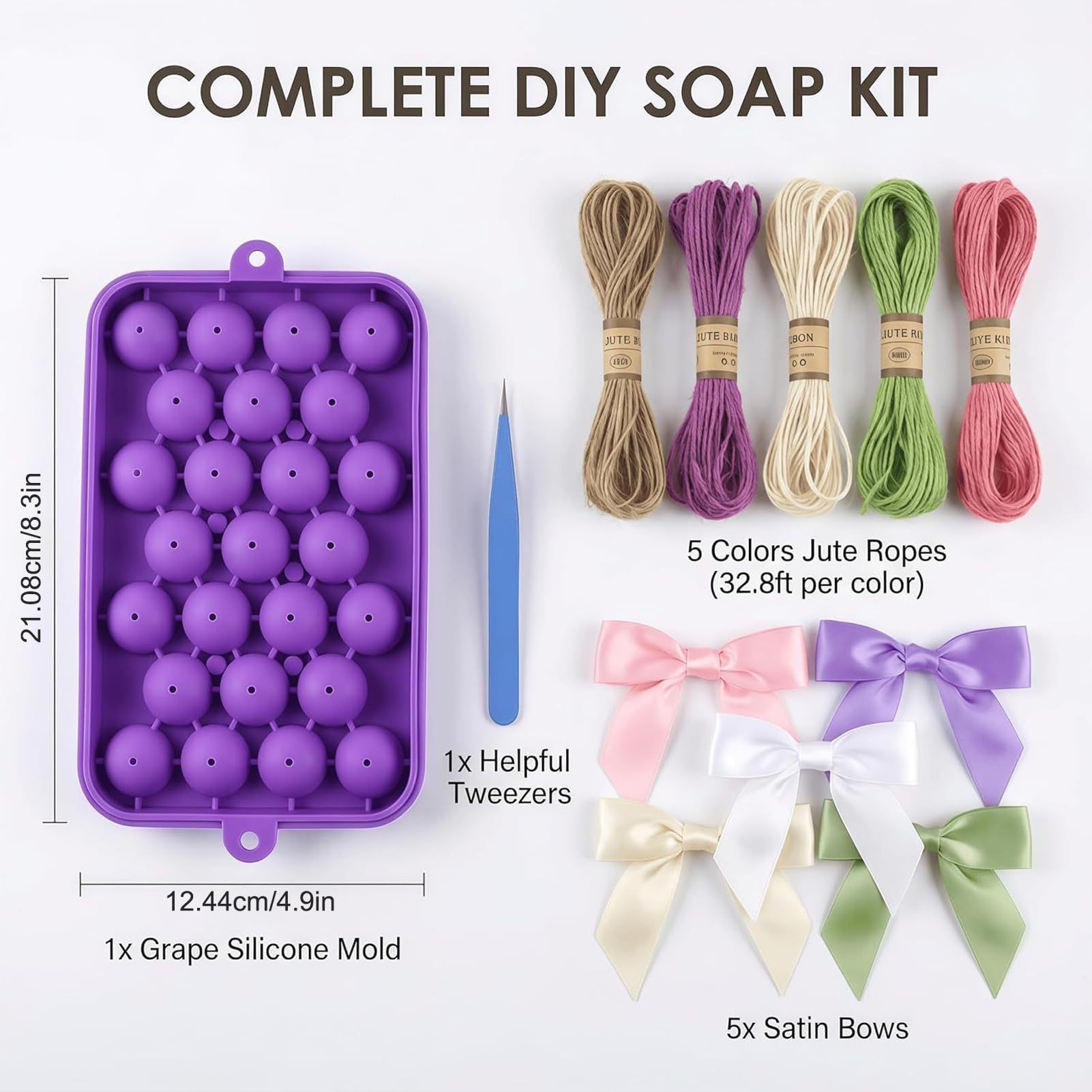 Soap Making Hobbycraft - Creative Grape Soap Mold DIY Craft