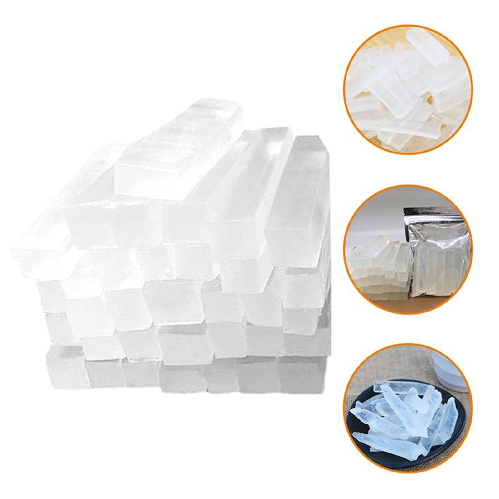 Soap Making Natural Ingredients - Transparent Glycerin Soap Base Natural Plant