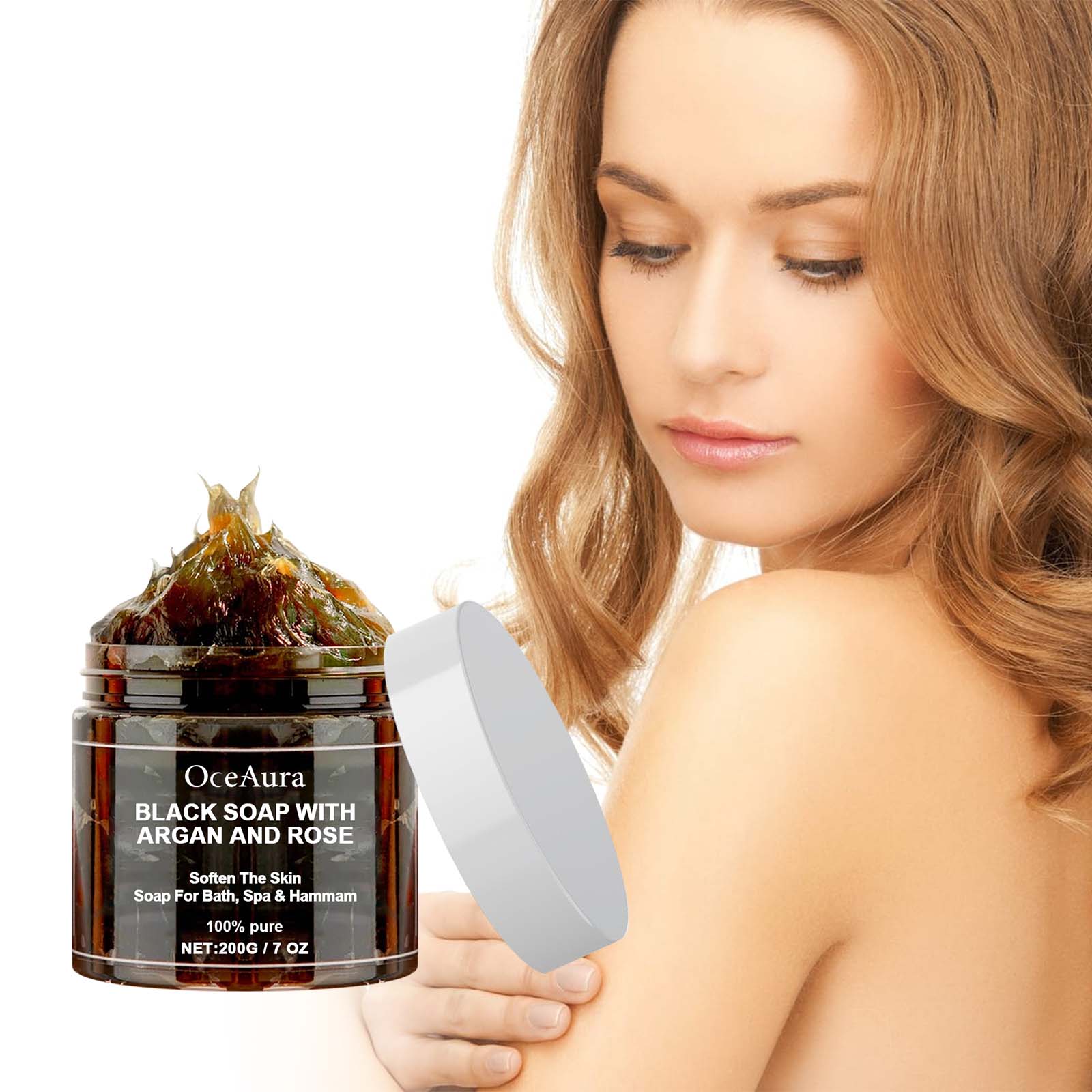 Soap Making Oils - OCEAURA Black Soap With Argan And