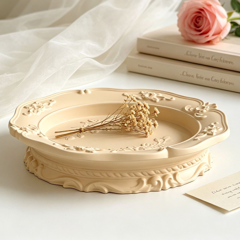Elegant Vintage Baroque Lace S - Soap Making Scents recension och pris