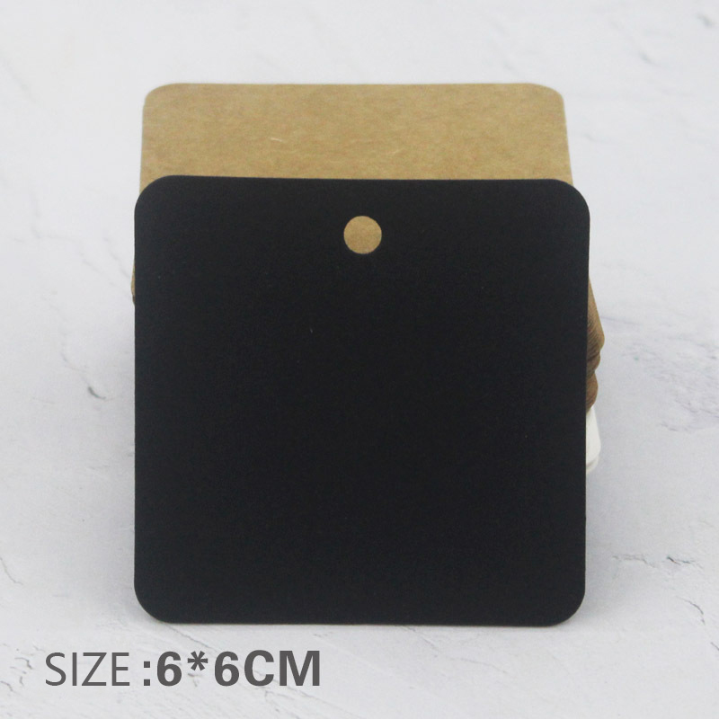 6x6cm Square Kraft Paper Tags  - Kraft Soap Label recension och pris