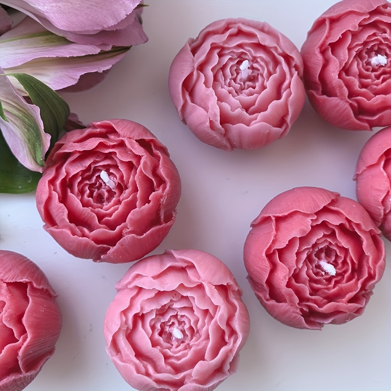 3Set of floral silicone candle - Soap Making Scents recension och pris