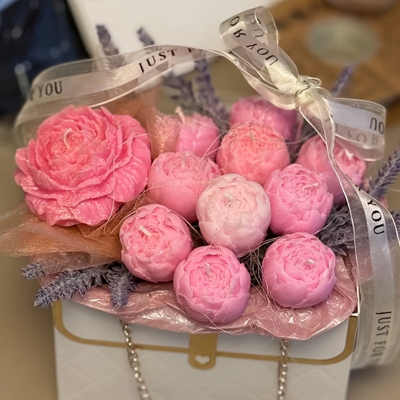 3Set of floral silicone candle - Soap Making Scents recension och pris