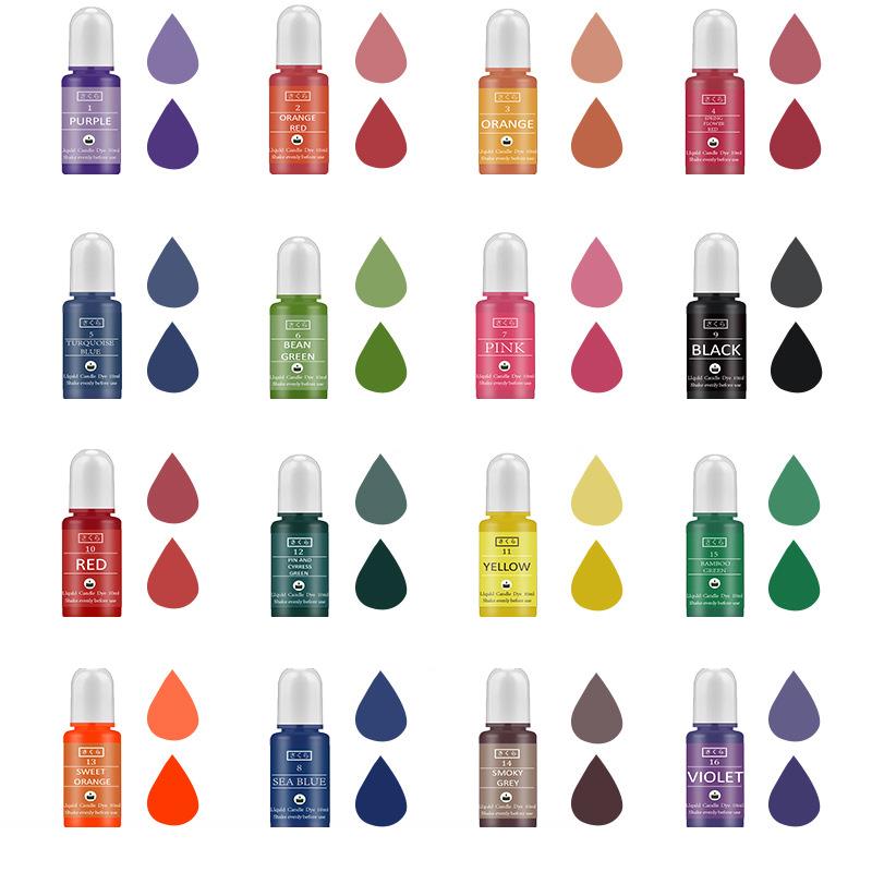 10ml/Bottle Candle Wax Pigment - Soap Making Ingredient recension och pris