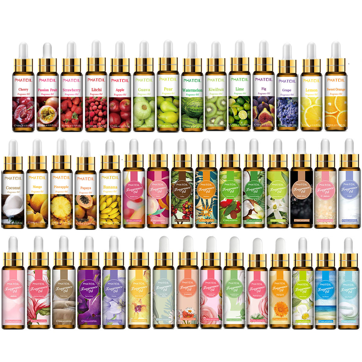 10ml Pure Fruit Flower Aroma F - Soap Making Natural Ingredients recension och pris