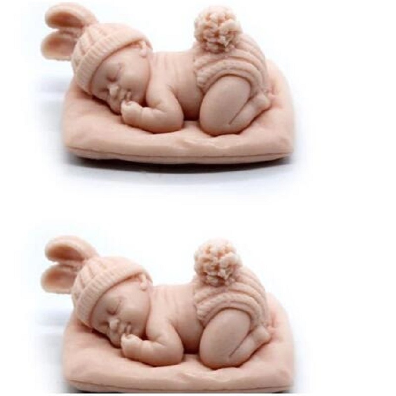 3D Sleep Baby Candle Silicone  - Soap Making Kit For Kids recension och pris