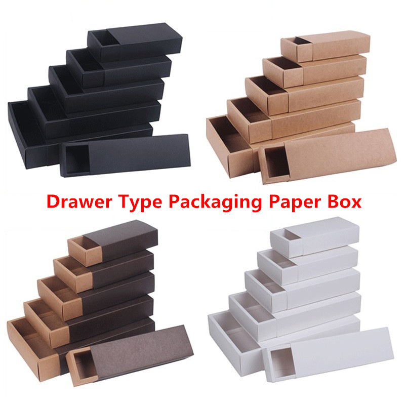 Kraft Paper Drawer Type Craft  - Kraft Soap Label recension och pris