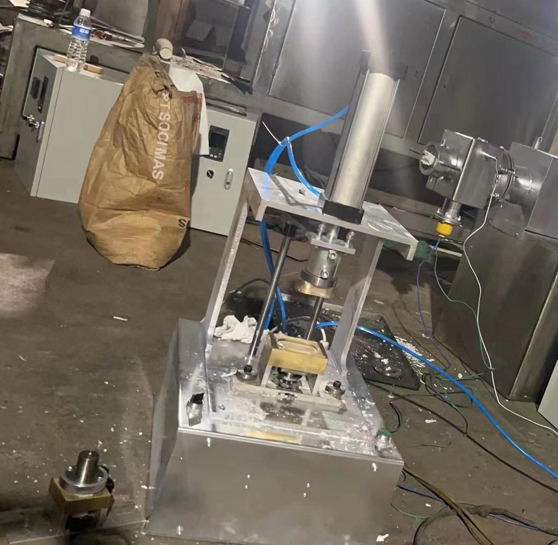 Gold SellerSoap Stamper for Al - Soap Making Machine For Sale recension och pris