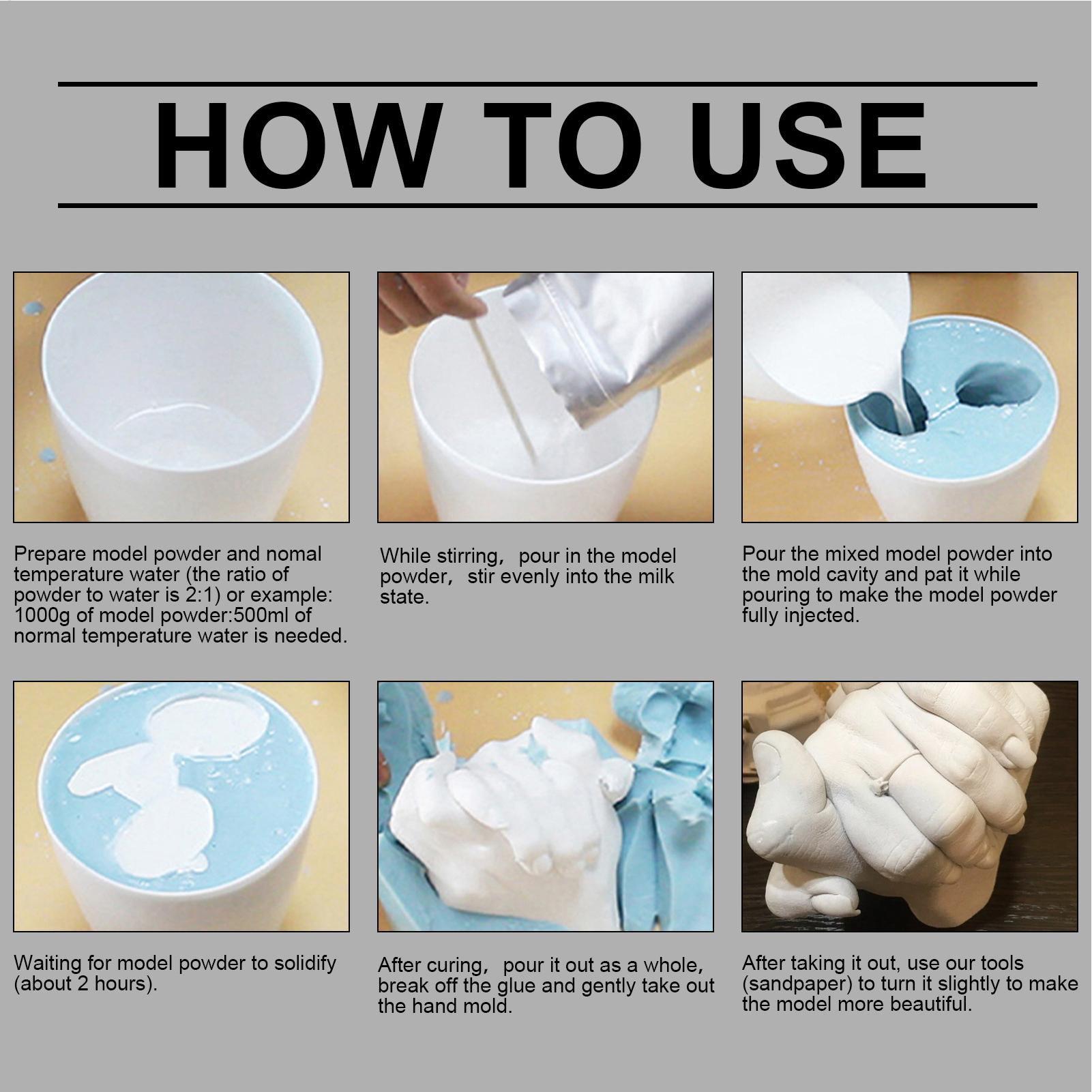 Baby Hand And Foot Casting Kit - Soap Making Kit For Kids recension och pris