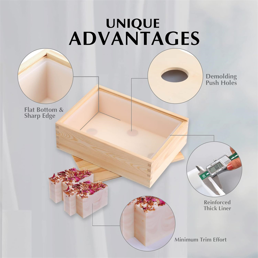 Large Soap Molds Rectangle Sil - Soap Making Ideas recension och pris