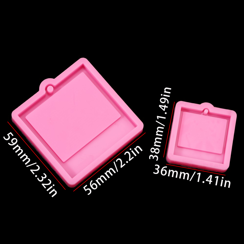 Photo Frame Epoxy Resin Keycha - Soap Making Ideas recension och pris