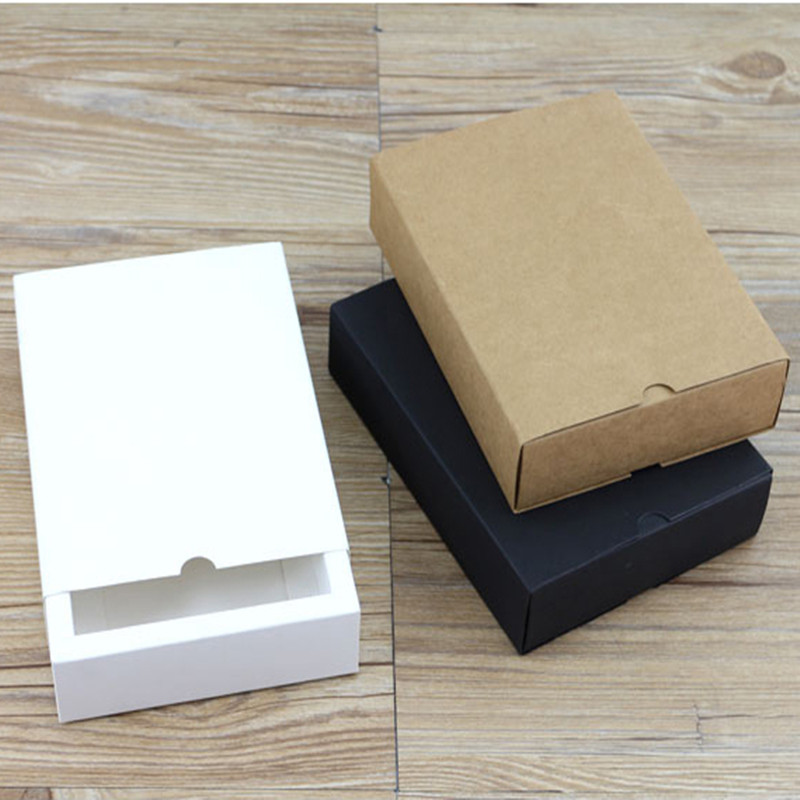 20 pcs Large Gift Box With Lid - Kraft Soap Label recension och pris
