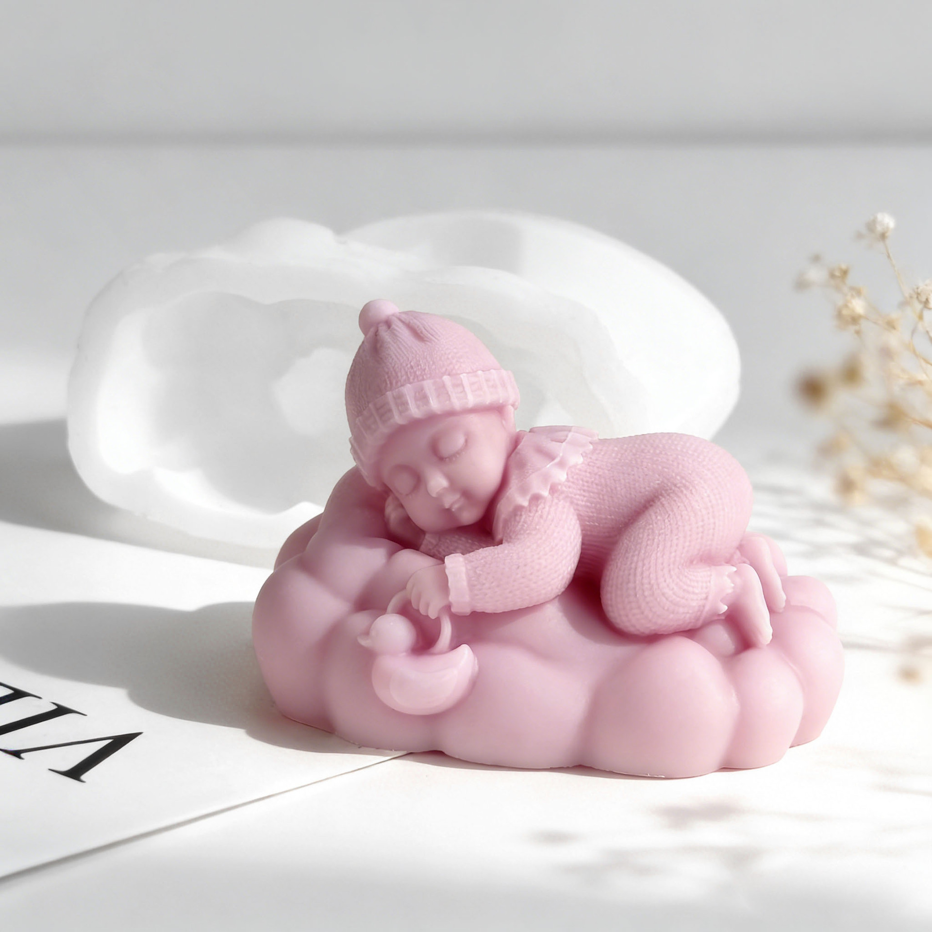 DIY Sleeping Baby Silicone Can - Soap Making Scents recension och pris