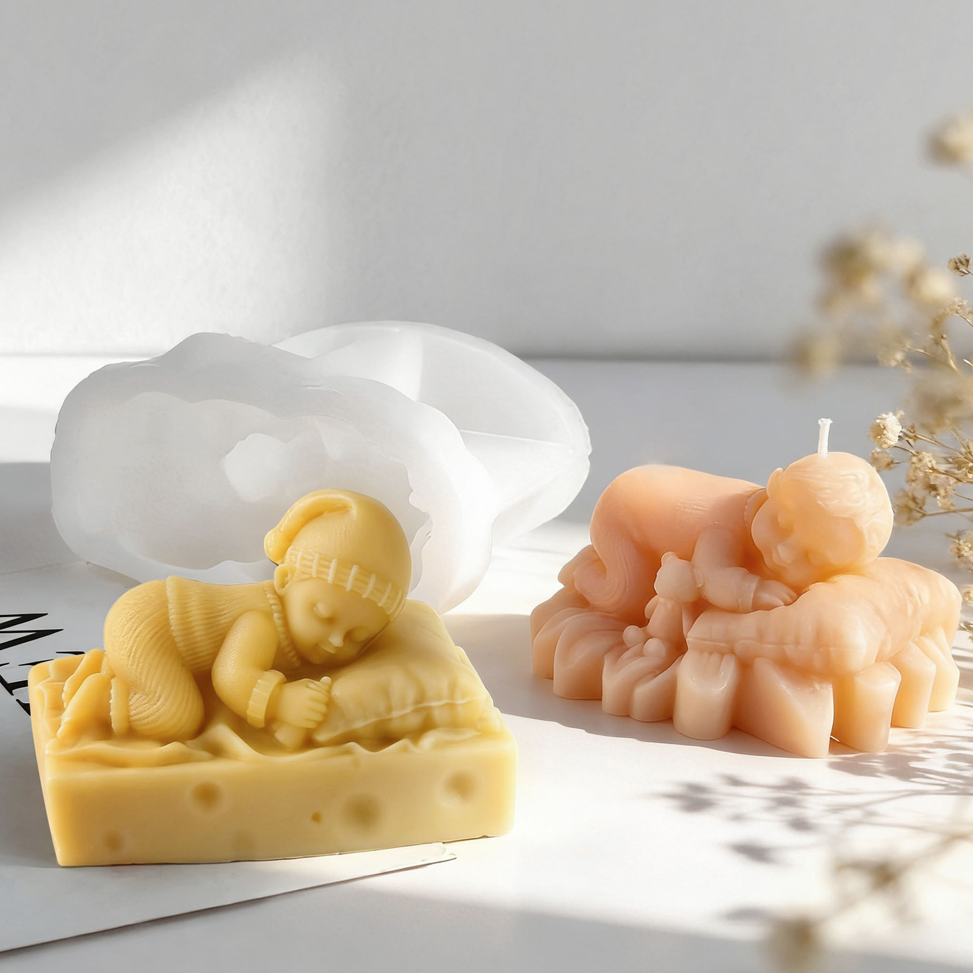 DIY Sleeping Baby Silicone Can - Soap Making Scents recension och pris