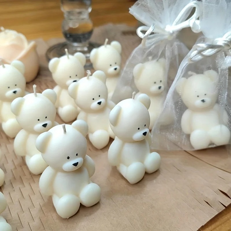 Silicone Bear Mold for Scented - Soap Making Additives recension och pris