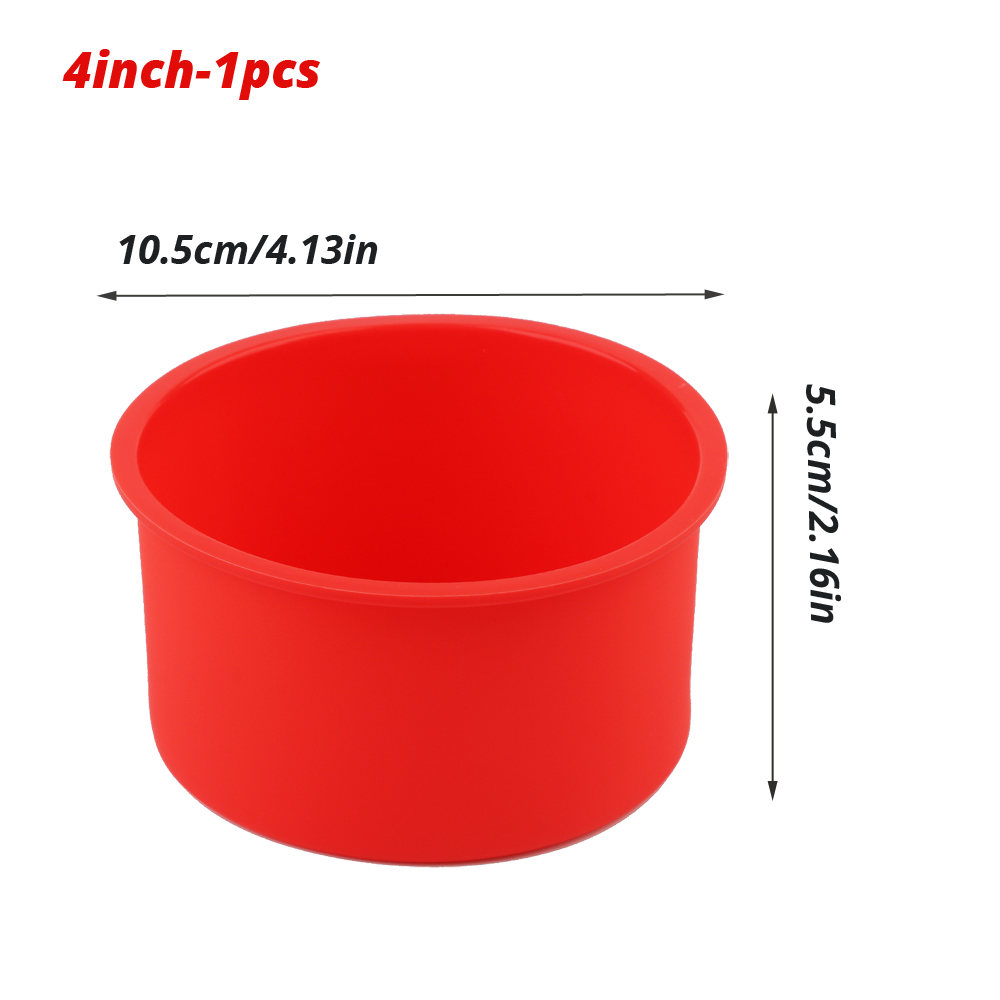 1 Piece of 4inch Round Silicon - Soap Making Scents recension och pris