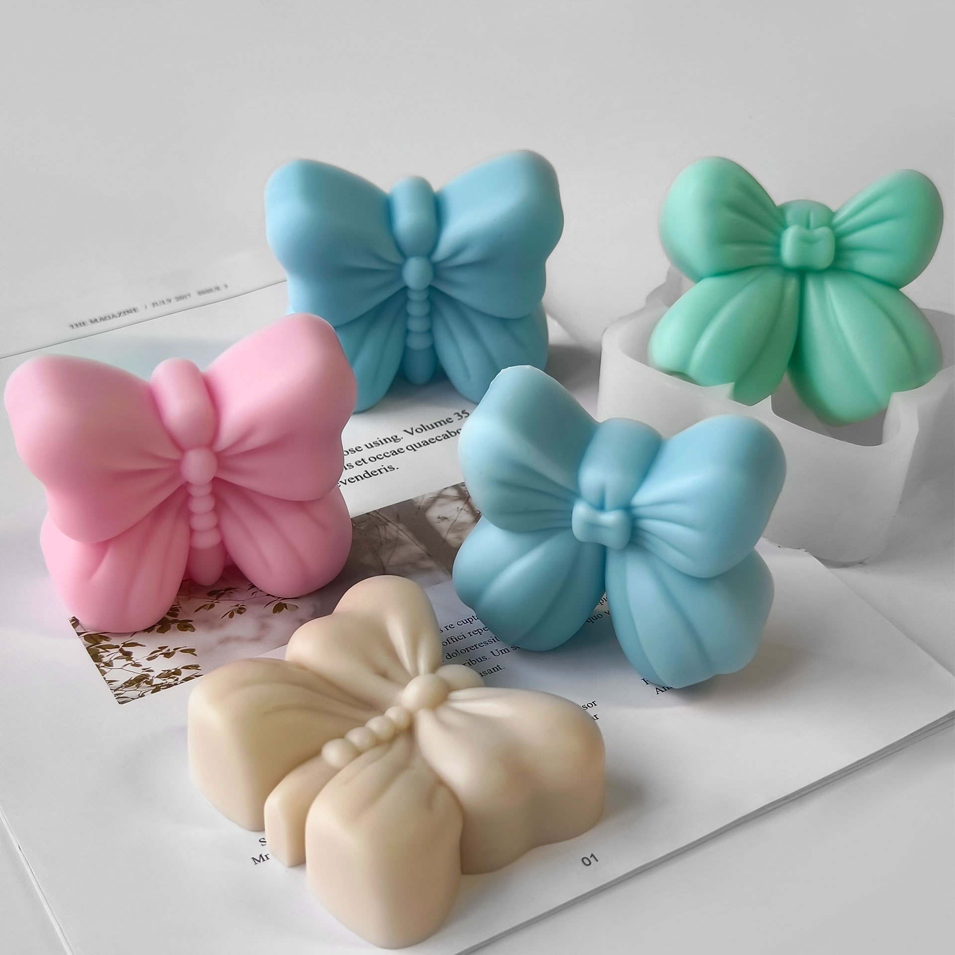 Butterfly Aroma Candle Plaster - Soap Making Scents recension och pris