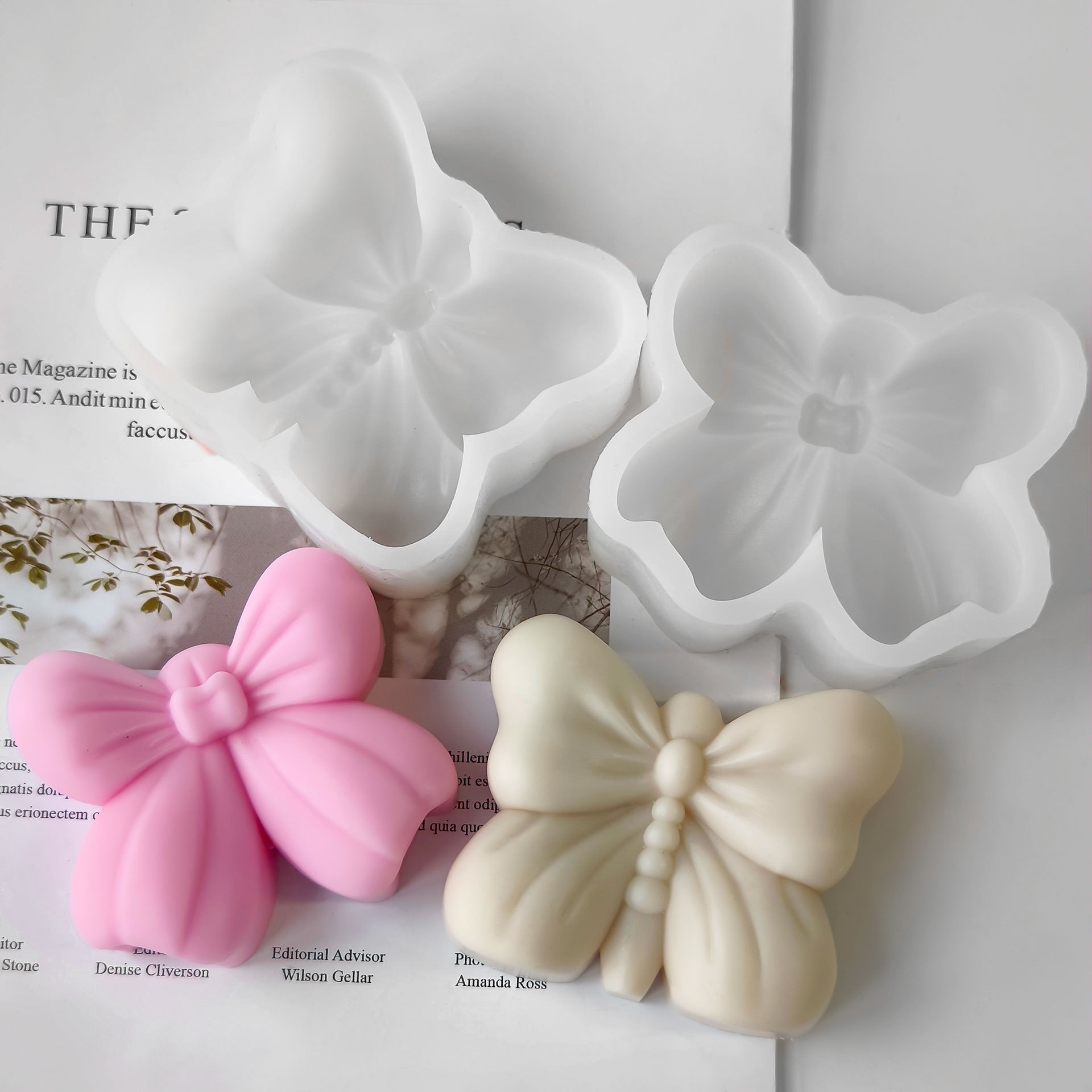 Butterfly Aroma Candle Plaster - Soap Making Scents recension och pris