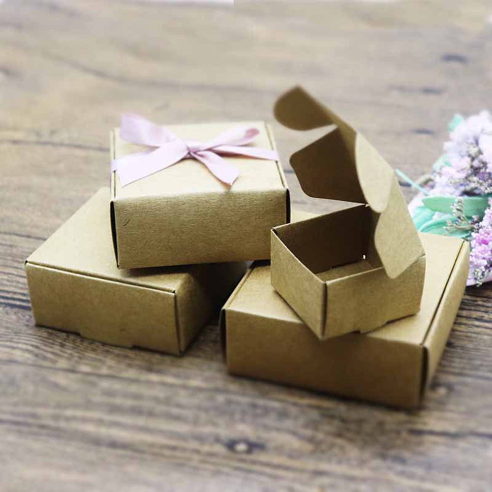 10pcs 9sizes Small Kraft Paper - Kraft Soap Label recension och pris