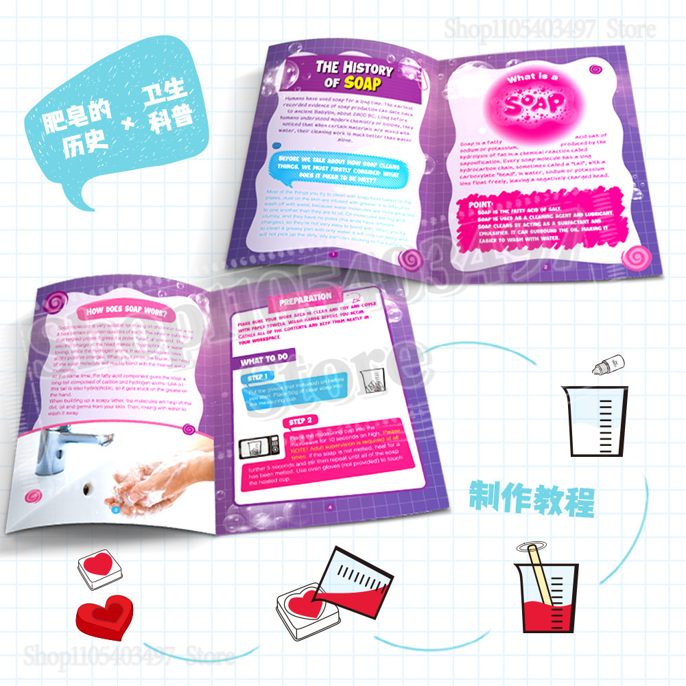 Multiple Styles Kids DIY Soap  - Soap Making Kit For Kids recension och pris