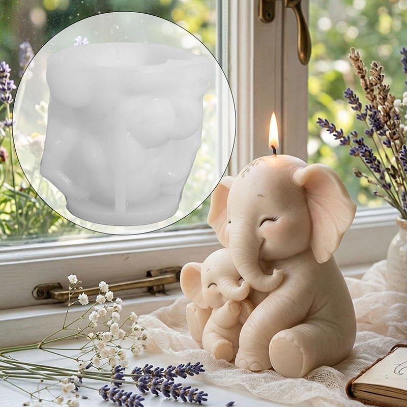 Cute Sitting Elephant Silicone - Soap Making Kit For Kids recension och pris