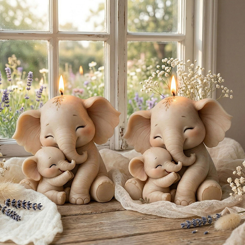 Cute Sitting Elephant Silicone - Soap Making Kit For Kids recension och pris