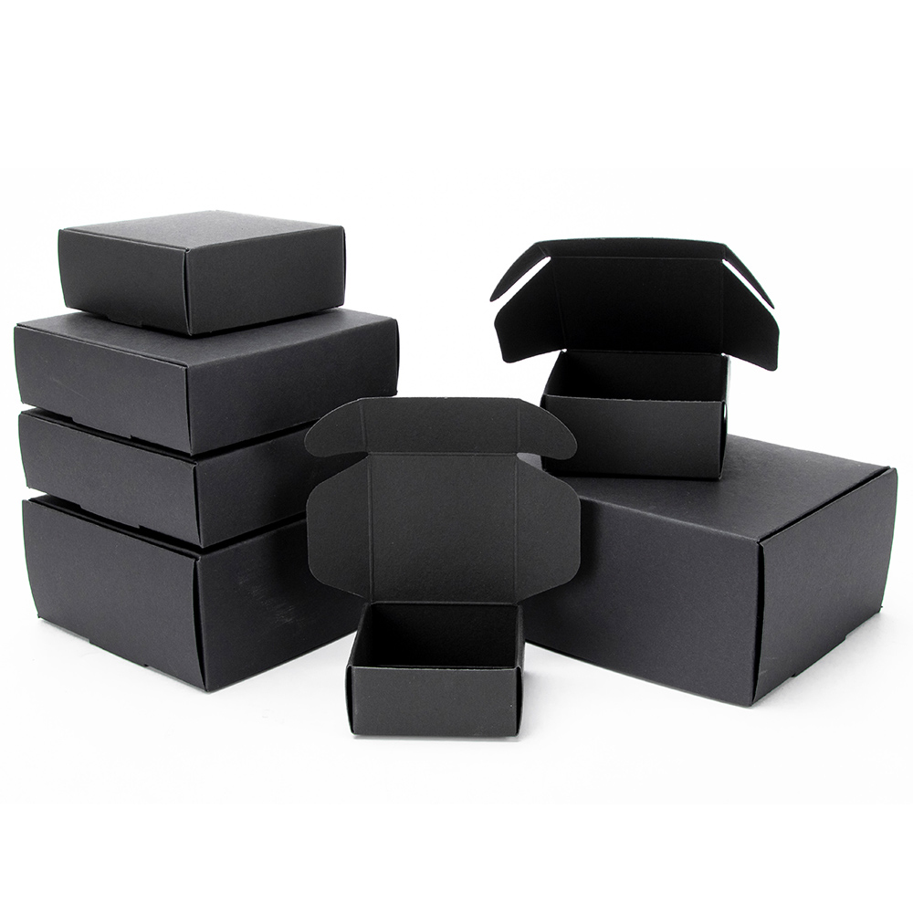 Black packaging carton Festiva - Kraft Soap Label recension och pris