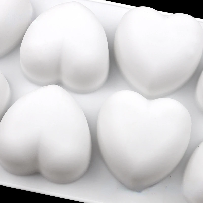 Love Heart Silicone Soap Mold  - Soap Making Ideas recension och pris