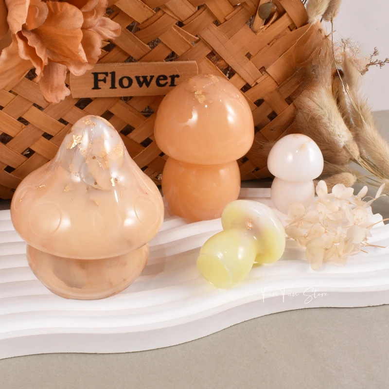 3D Mushroom Candle Silicone Mo - Soap Making Additives recension och pris
