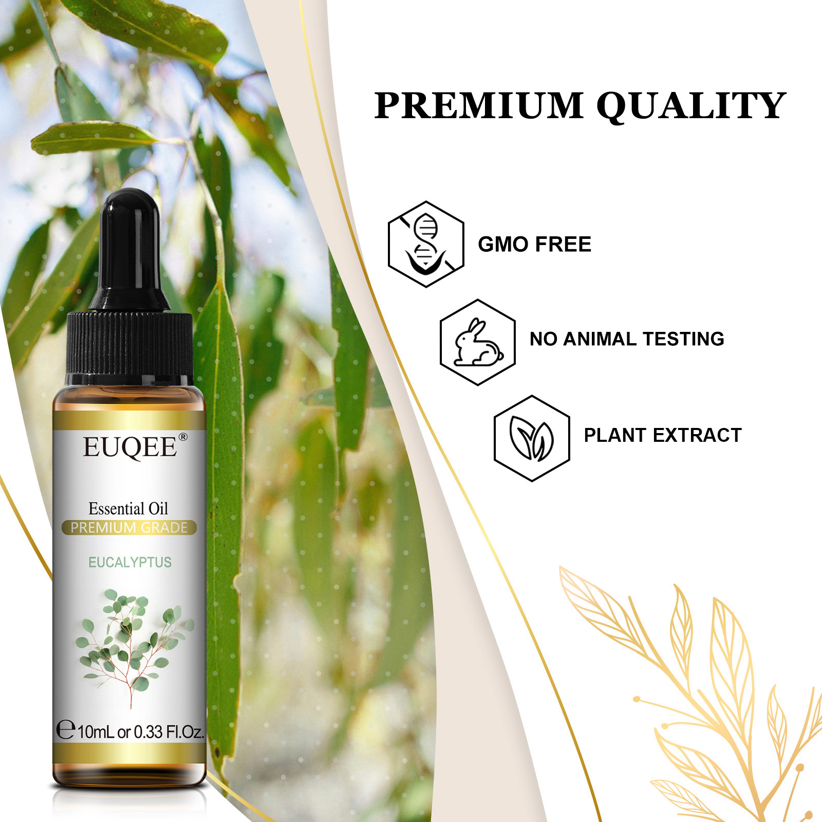 EUQEE 10ML Natural Essential O - Soap Making Ingredient recension och pris
