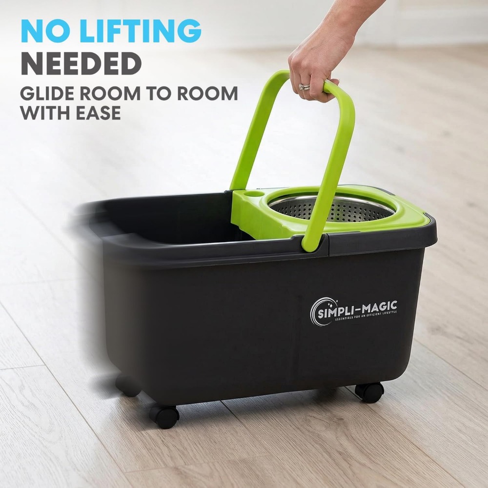 360° Spin Mop and Bucket with  - Kraft Soap Label recension och pris