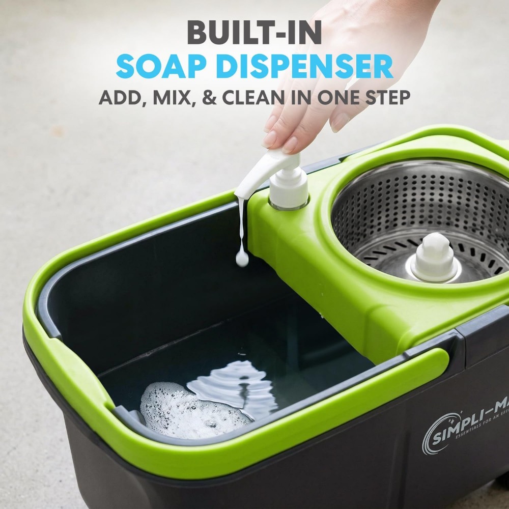360° Spin Mop and Bucket with  - Kraft Soap Label recension och pris