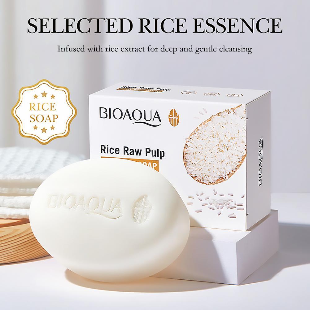BIOAQUA White Rice Raw Pulp Fa - Soap Making Oils recension och pris