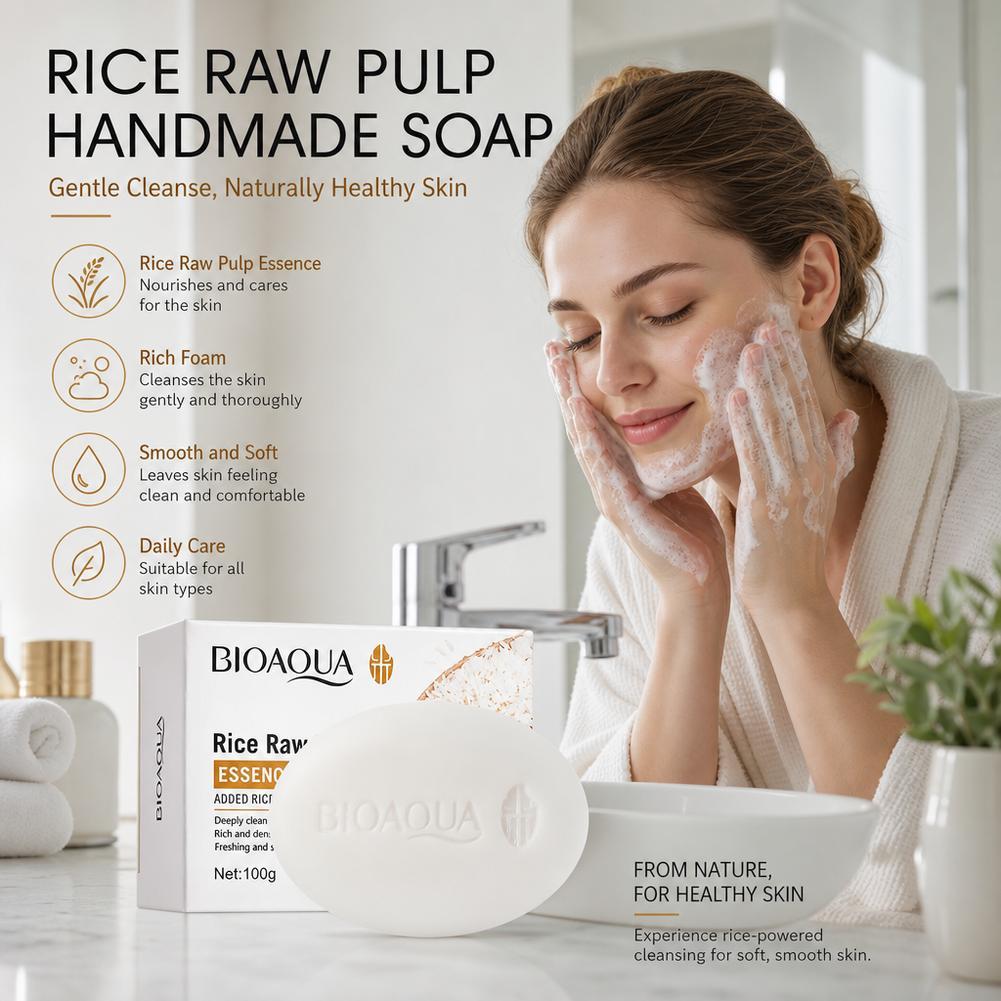 BIOAQUA White Rice Raw Pulp Fa - Soap Making Oils recension och pris