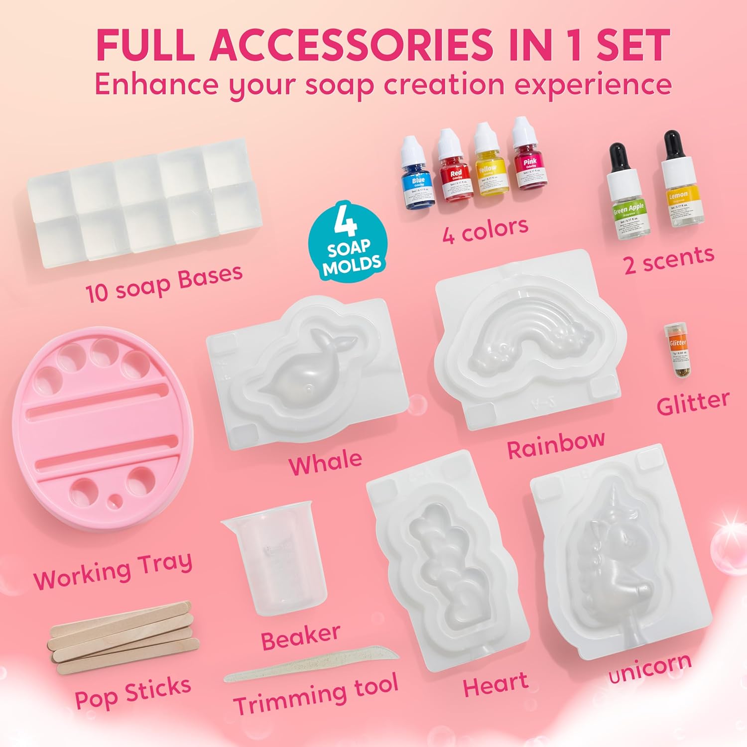 JOYFY Unicorn Soap Making Kit  - Soap Making Ideas recension och pris