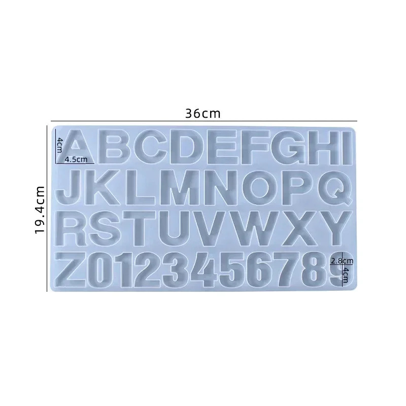 1pc/2pcs/3pcs LettersAtoZ，Numb - Soap Making Ideas recension och pris