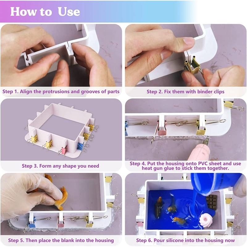 91AC Plastic Housing Frame for - Soap Making Kit For Kids recension och pris