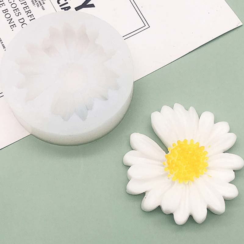 DIY Candle Silicone Mold Daisy - Soap Making Ideas recension och pris