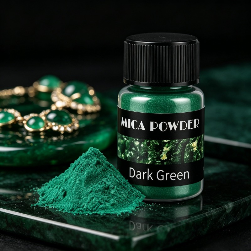 Jewelry Making - Dark Green Mi - Soap Making Ingredient recension och pris